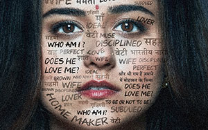 Character poster of Ridhi Dogra in `The Married Women`